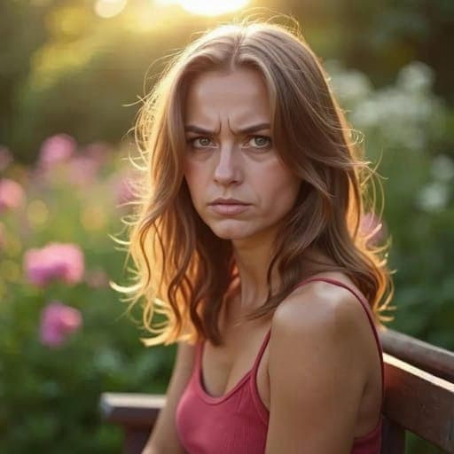Angry face