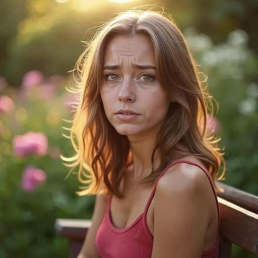 Confused face