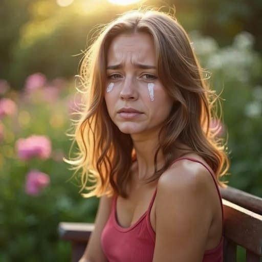 Crying face