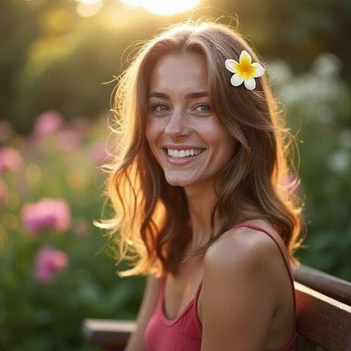 Place On Flower Hair Clip