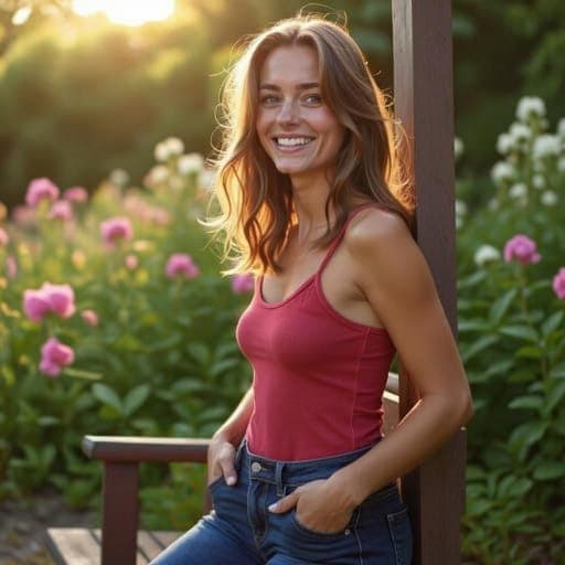 Wall Lean Pose