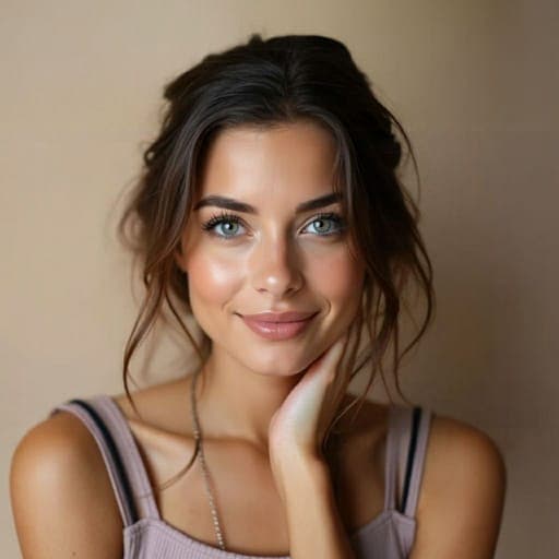 Natural Makeup Portrait Expansion