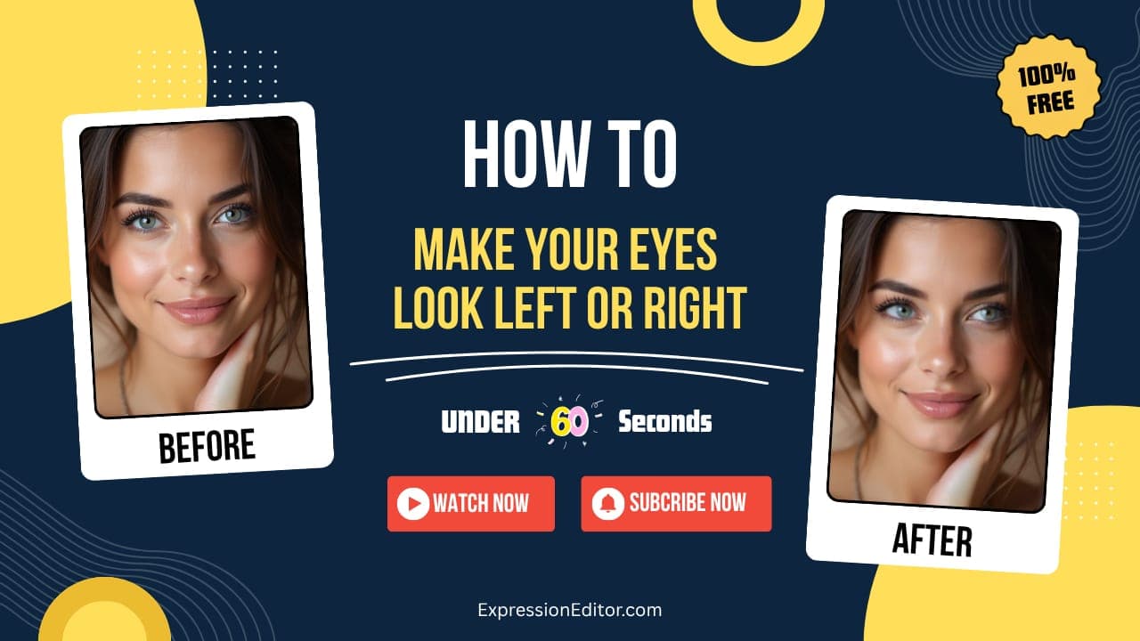 How to Make Your Eyes Look Left or Right in Photos With AI