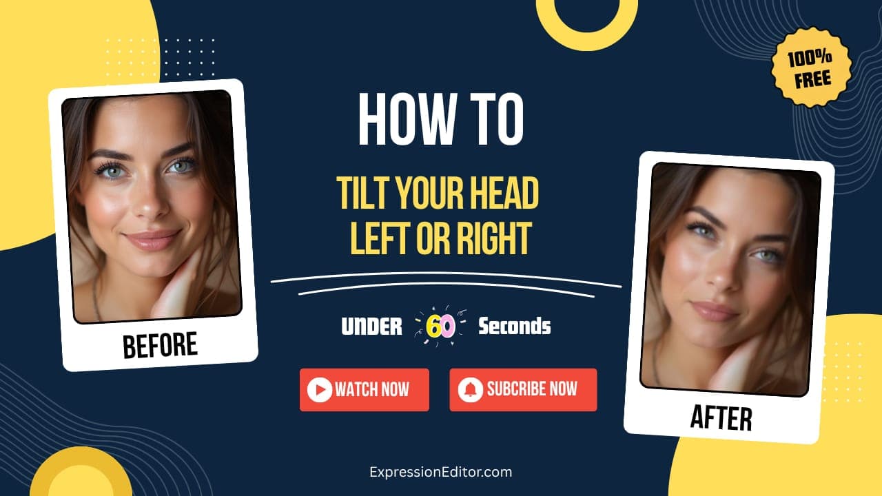 How to Tilt Your Head Left or Right for a Better Look Using AI