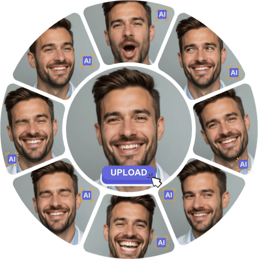 Demo Image Grid of Male