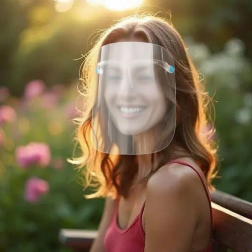 After Anonymize Face With Face Shield