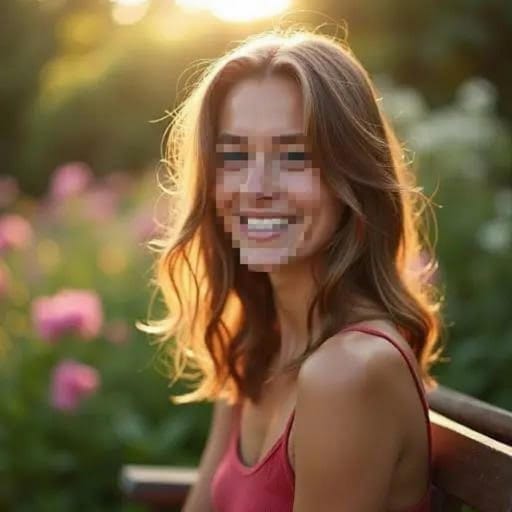 After Anonymize Face With Pixelate Effects