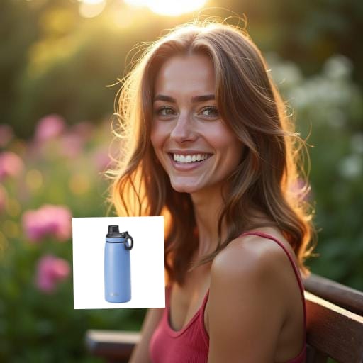 Before Place On Water Bottle