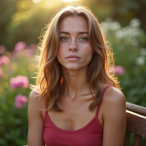 After Chin Tucked with Upward Eyes Pose