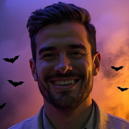 After Spooky Smoke Background