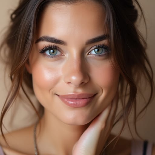 Before Natural Makeup Portrait Expansion