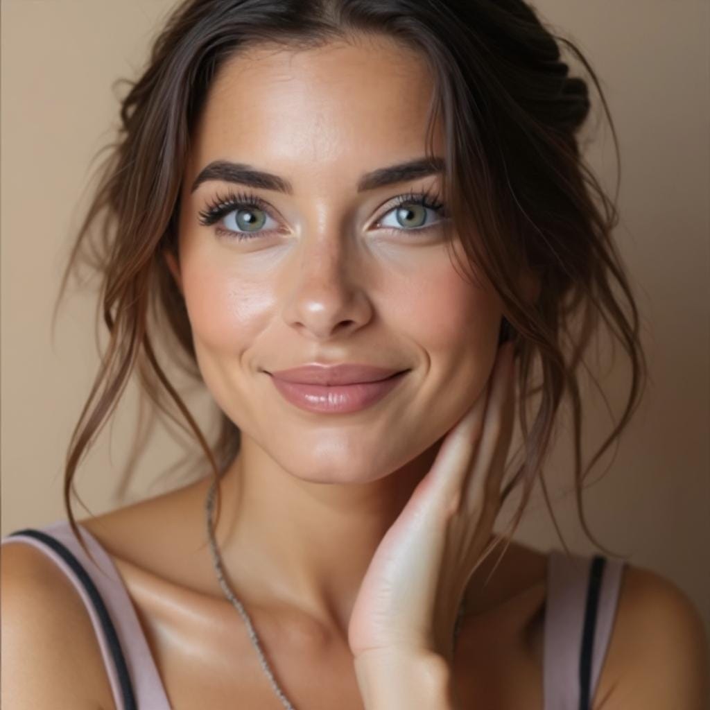 Before How to Adjust Your Face Angle to Look Straight at the Camera With AI